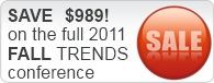 Purchase 2011 Spring Trends DVD, Save $812